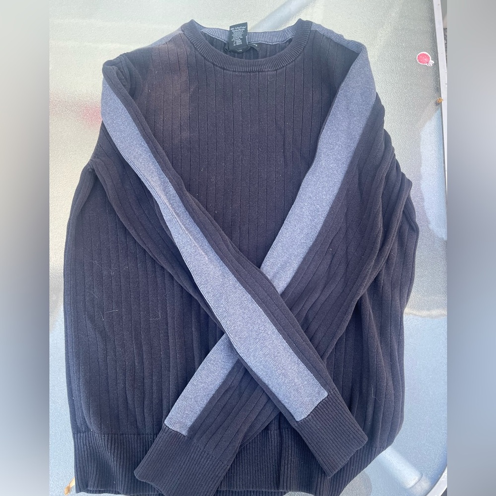 Calvin Klein Jeans Charcoal Knit Top